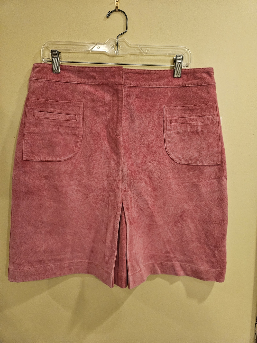 Lilly Pulitzer Rose Pink Suede-Look Skort with Back Pockets